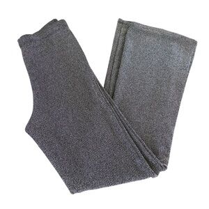 Ten Sixy Sherman Black & Metallic Silver Pants